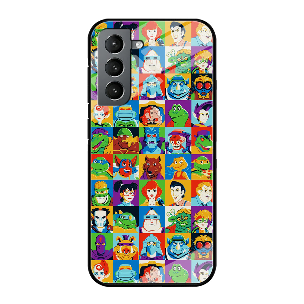 Teenage Mutant Ninja Turtles Character in Collage Samsung Galaxy S21 Case