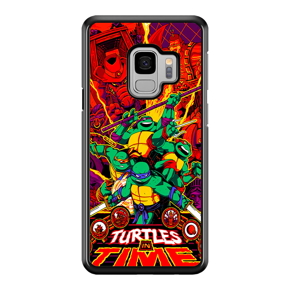 Teenage Mutant Ninja Turtles In Time Poster Samsung Galaxy S9 Case