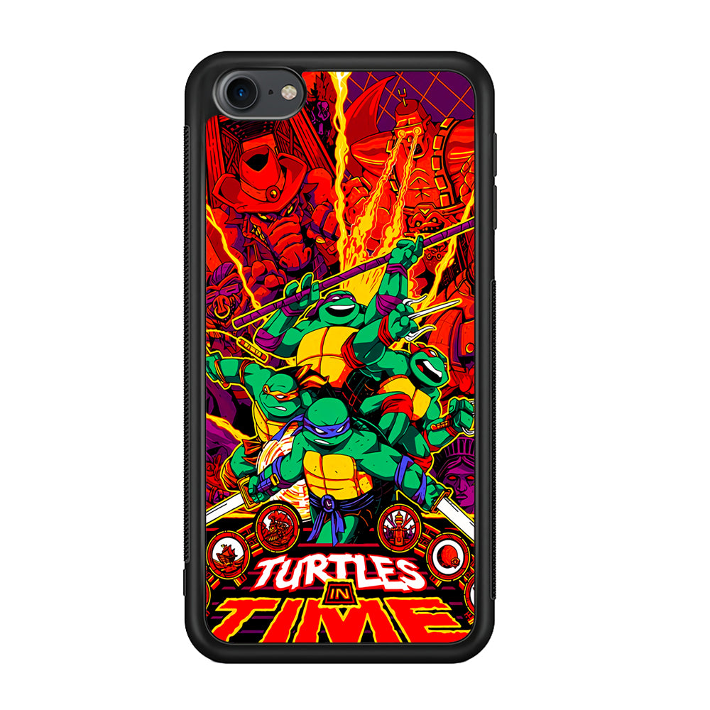 Teenage Mutant Ninja Turtles In Time Poster iPod Touch 6 Case - Ezzystore
