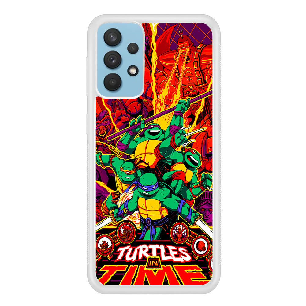 Teenage Mutant Ninja Turtles In Time Poster Samsung Galaxy A32 Case