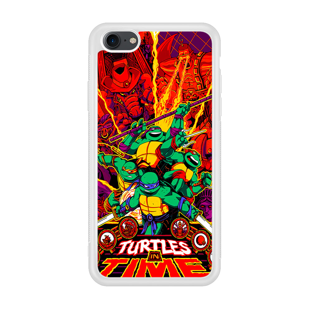 Teenage Mutant Ninja Turtles In Time Poster iPhone 7 Case