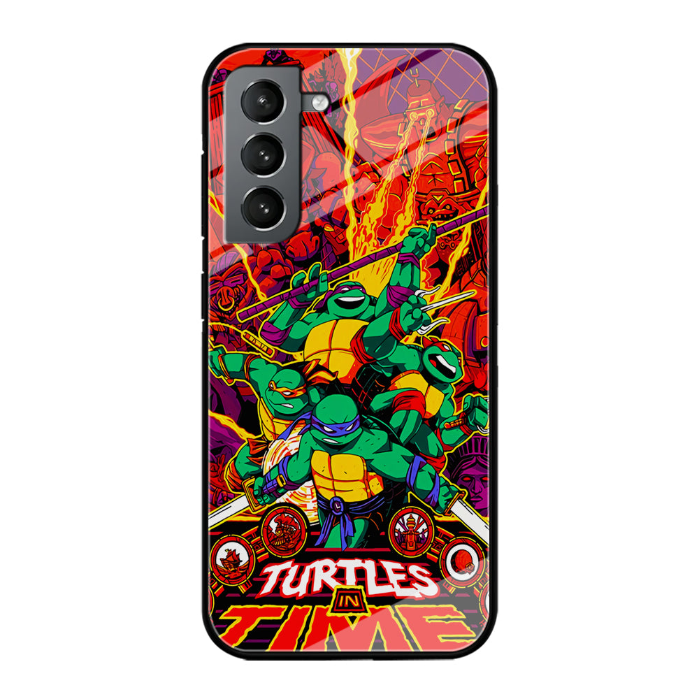 Teenage Mutant Ninja Turtles In Time Poster Samsung Galaxy S21 Plus Case