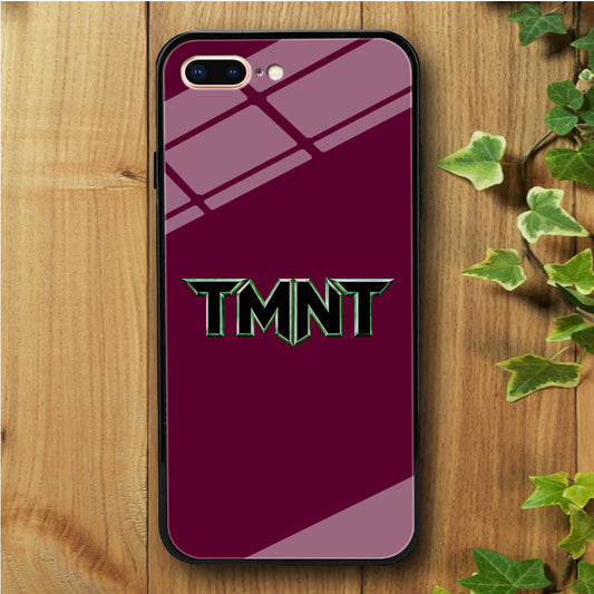Teenage Mutant Ninja Purple iPhone 7 Plus Tempered Glass Case
