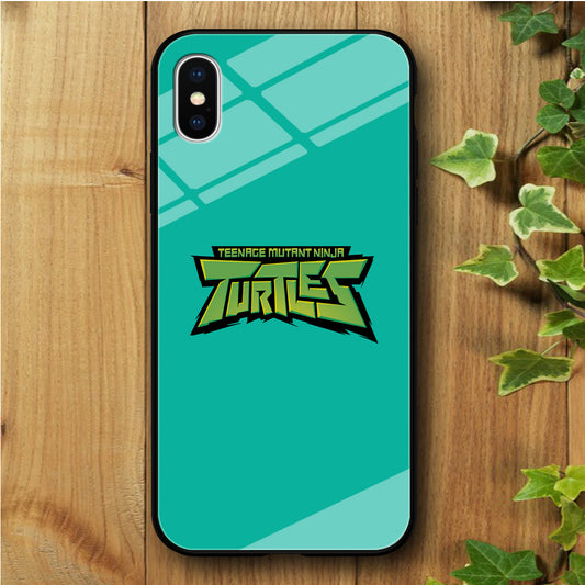 Teenage Mutant Ninja Sky iPhone Xs Max Tempered Glass Case