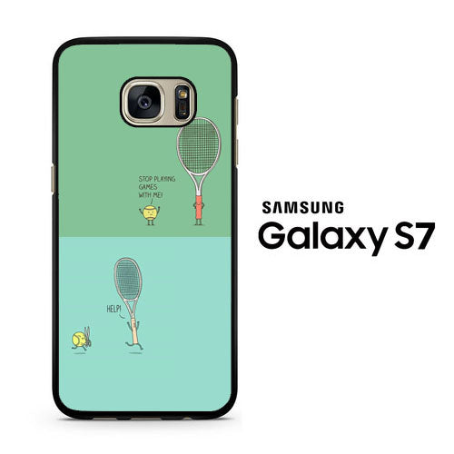 Tennis Meme Angry Ball Samsung Galaxy S7 Case