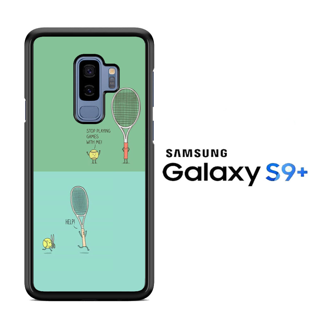Tennis Meme Angry Ball Samsung Galaxy S9 Plus Case