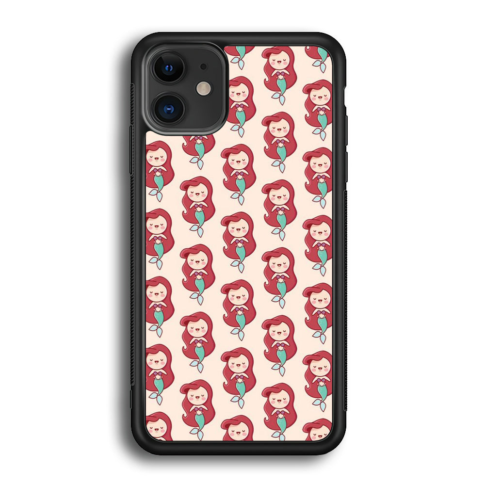The Little Mermaid Ariel Doodle iPhone 12 Case