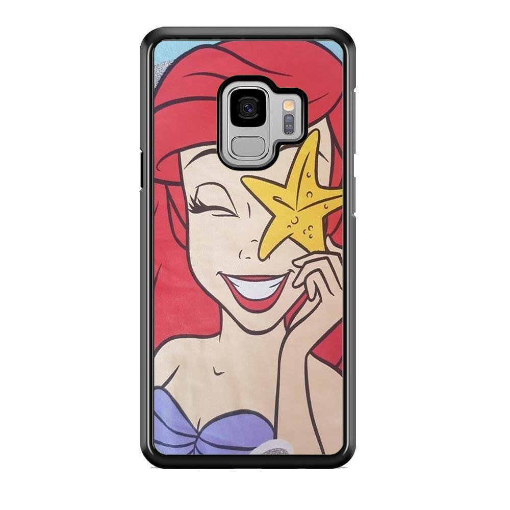 The Little Mermaid Ariel Smile Samsung Galaxy S9 Case - ezzyst