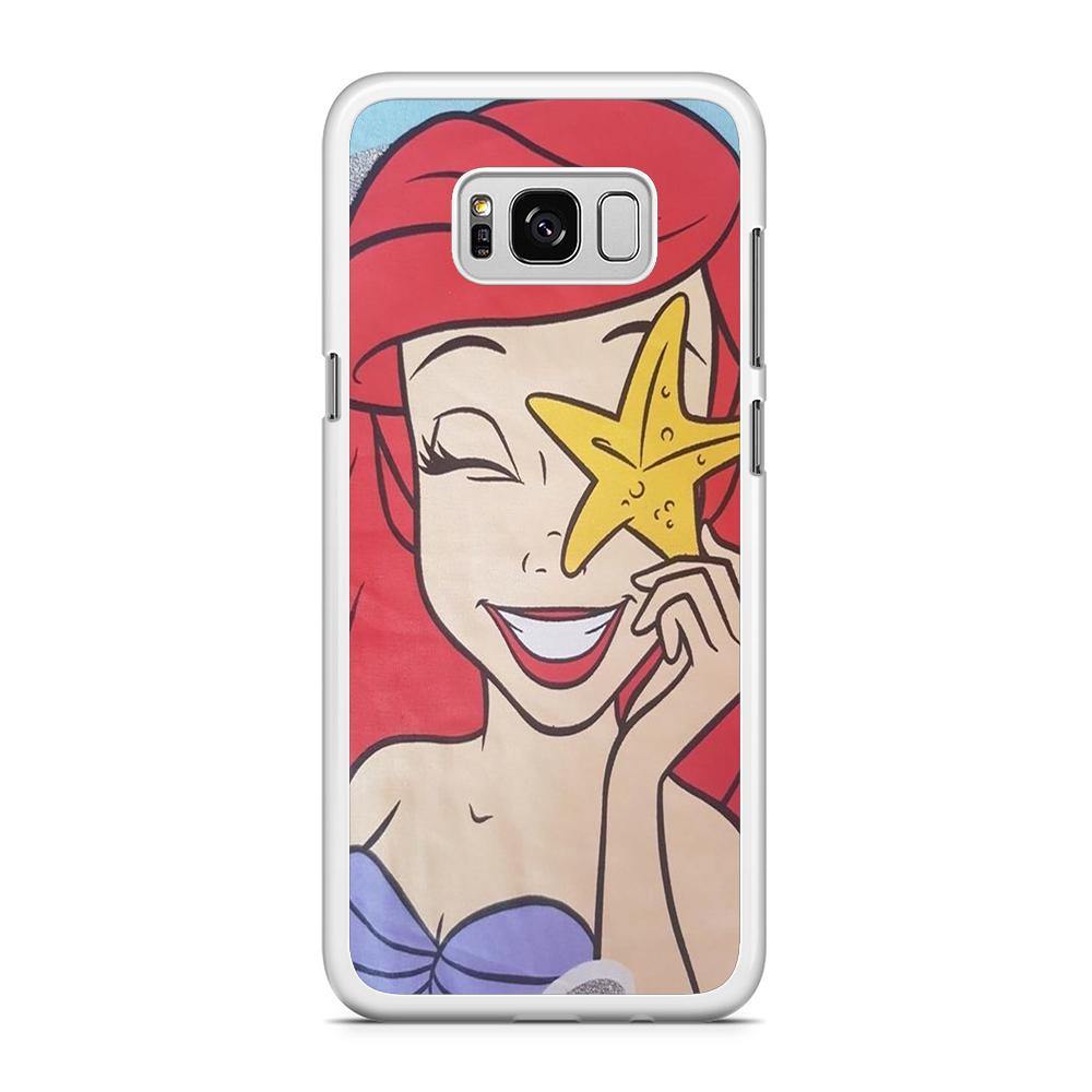 The Little Mermaid Ariel Smile Samsung Galaxy S8 Case - ezzyst