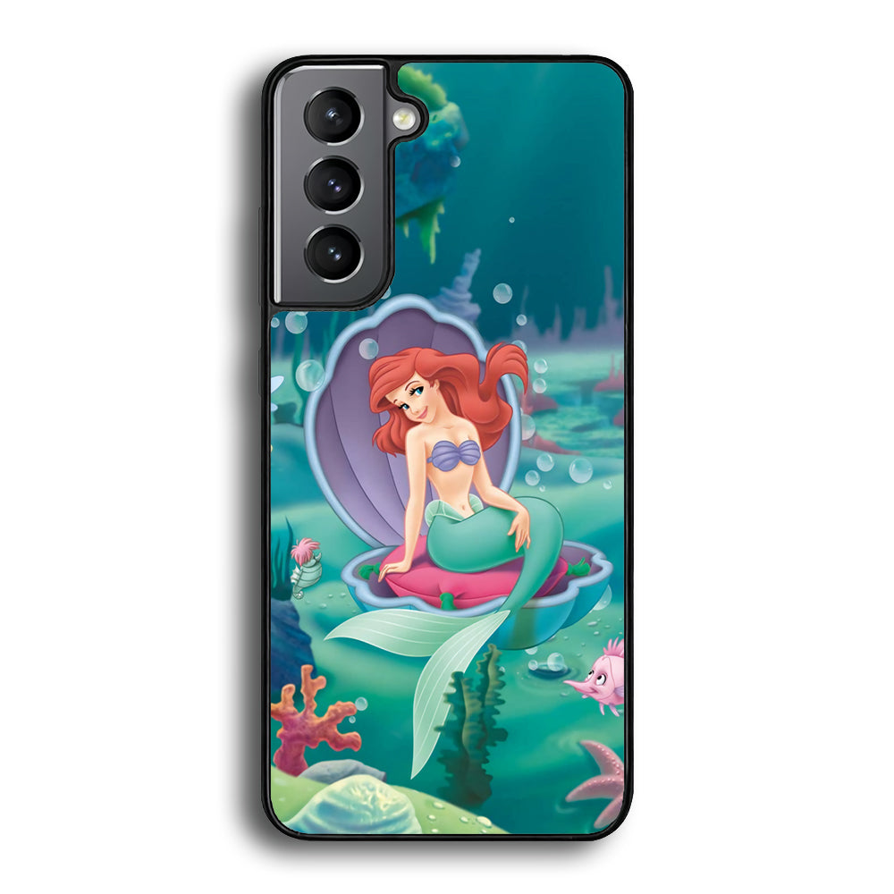 The Little Mermaid Shell House Samsung Galaxy S21 Case