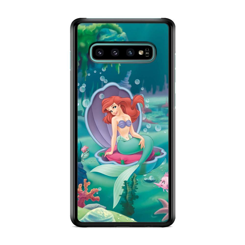 The Little Mermaid Shell House Samsung Galaxy S10 Plus Case - ezzyst