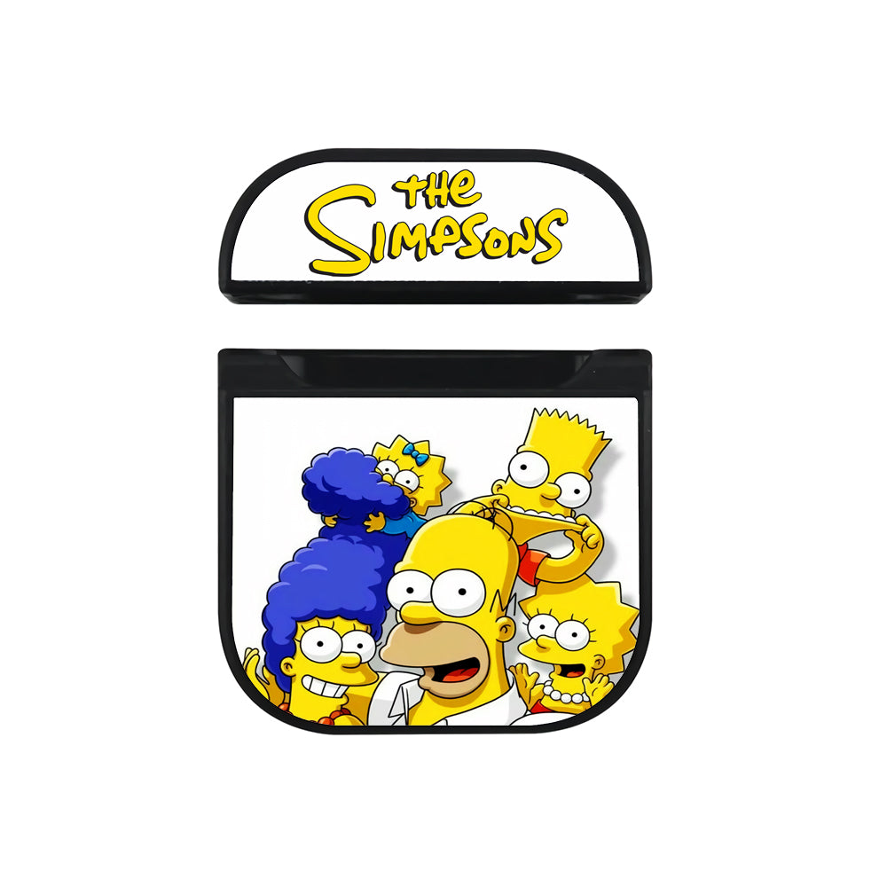 The Simpson Family Hard Plastic Case Cover For Apple Airpods