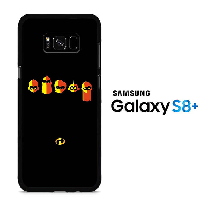 The Incredibles Logo Black Samsung Galaxy S8 Plus Case