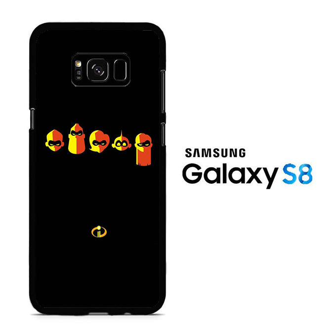 The Incredibles Logo Black Samsung Galaxy S8 Case