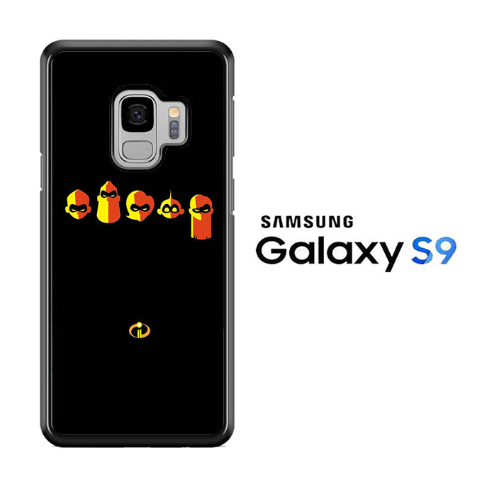 The Incredibles Logo Black Samsung Galaxy S9 Case