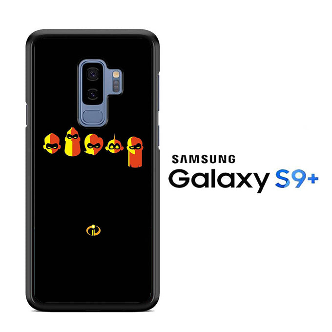 The Incredibles Logo Black Samsung Galaxy S9 Plus Case