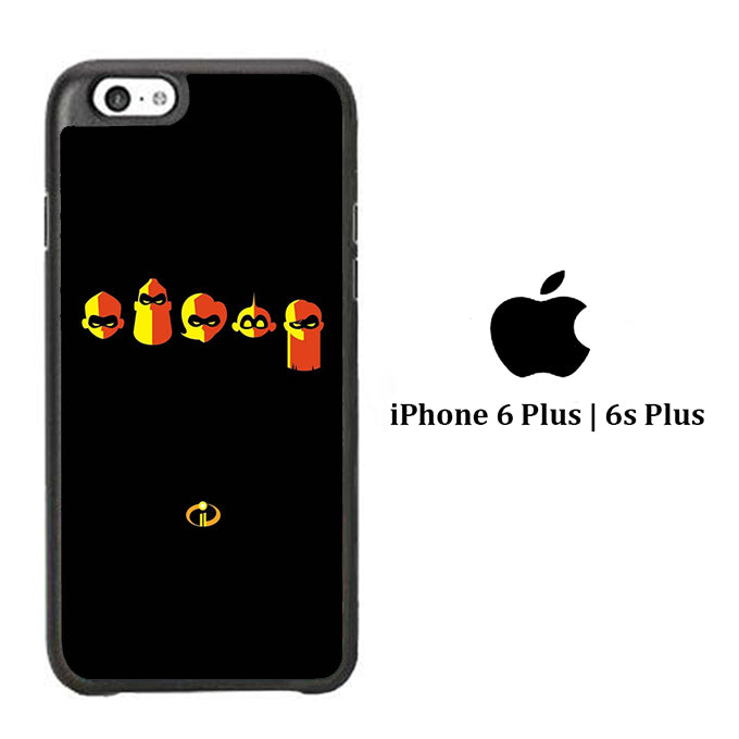 The Incredibles Logo Black iPhone 6 Plus | 6s Plus Case