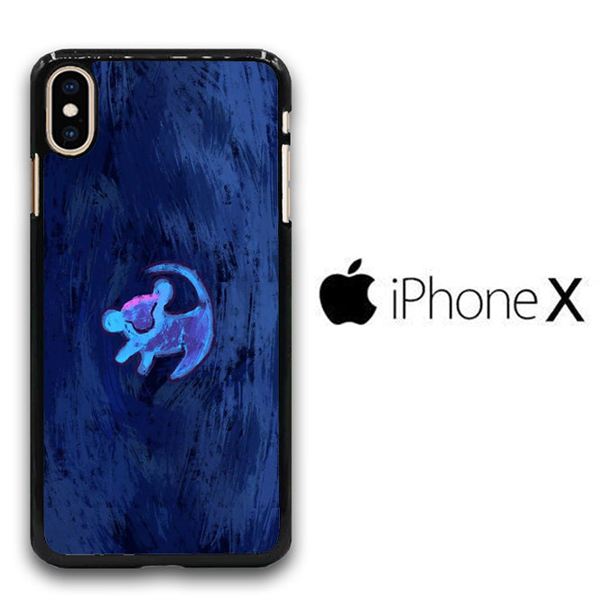 The Lion King Art Logo iPhone X Case