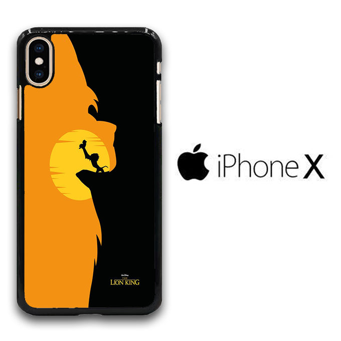 The Lion King Mountain Side iPhone X Case