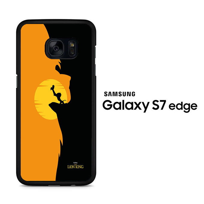 The Lion King Mountain Side Samsung Galaxy S7 Edge Case