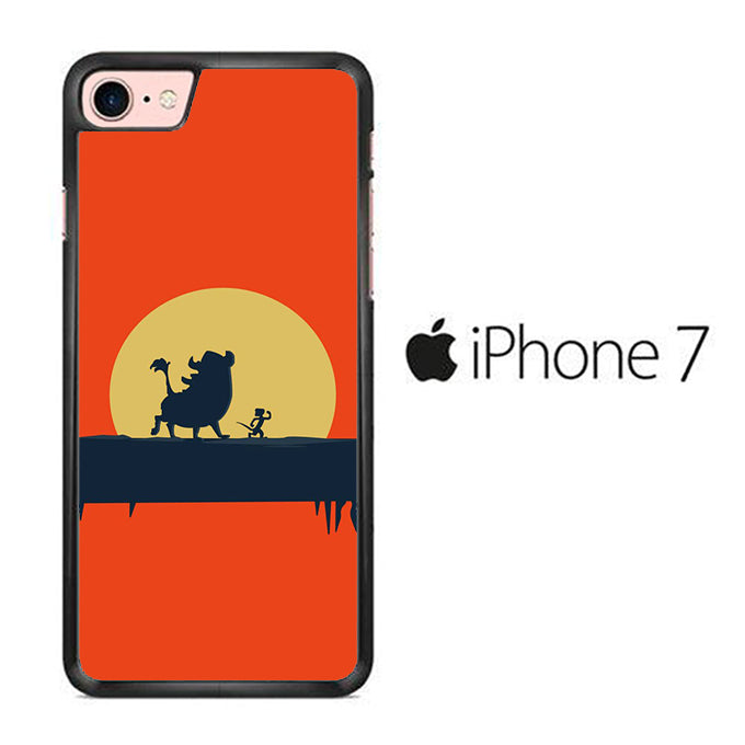 The Lion King Orange iPhone 7 Case