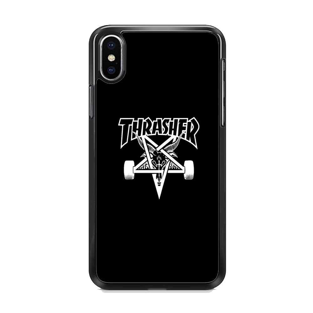 Thrasher x Pentagram Midnight Black iPhone Xs Max Case - Ezzystore
