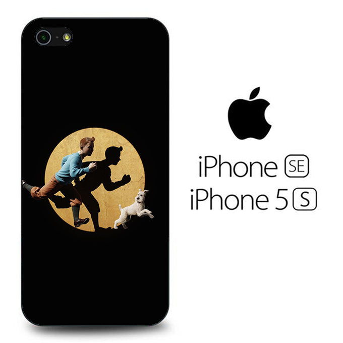 Tintin And Milo Pursued iPhone 5 | 5s Case - Ezzystore