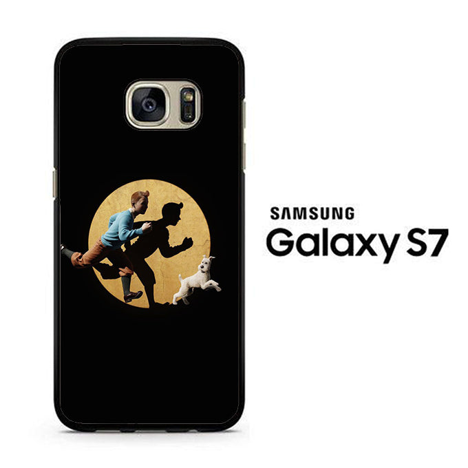 Tintin And Milo Pursued Samsung Galaxy S7 Case