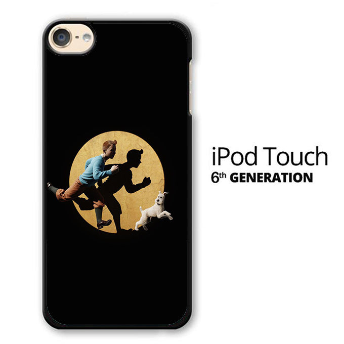 Tintin And Milo Pursued iPod Touch 6 Case - Ezzystore