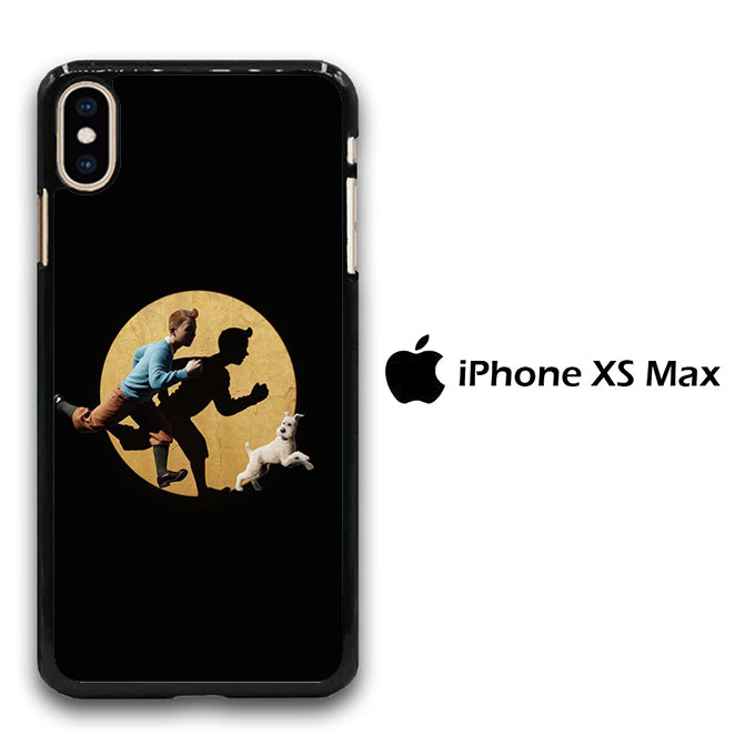 Tintin And Milo Pursued iPhone Xs Max Case