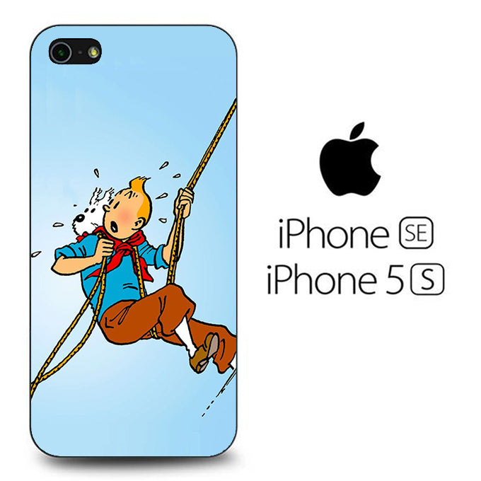 Tintin And Milo Shocked iPhone 5 | 5s Case - Ezzystore