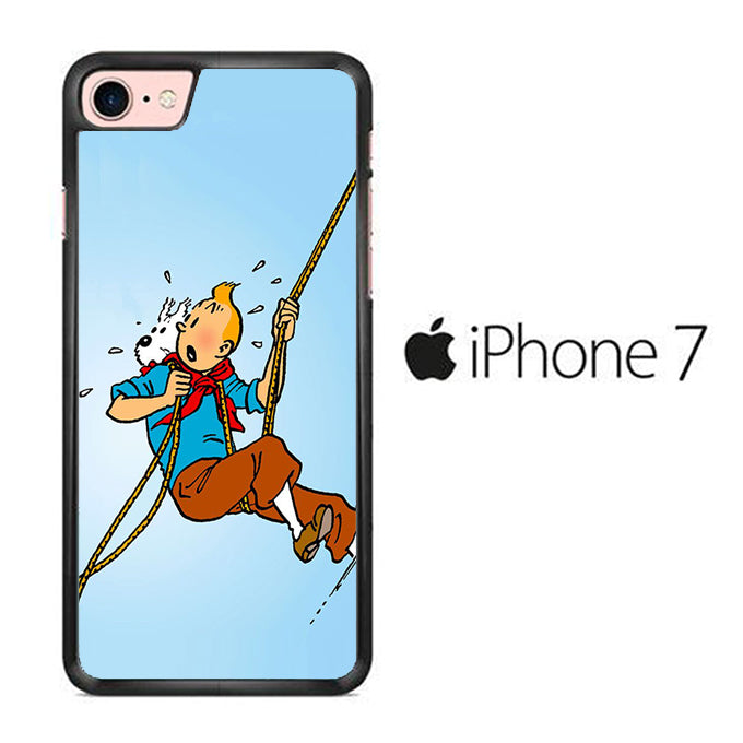 Tintin And Milo Shocked iPhone 7 Case