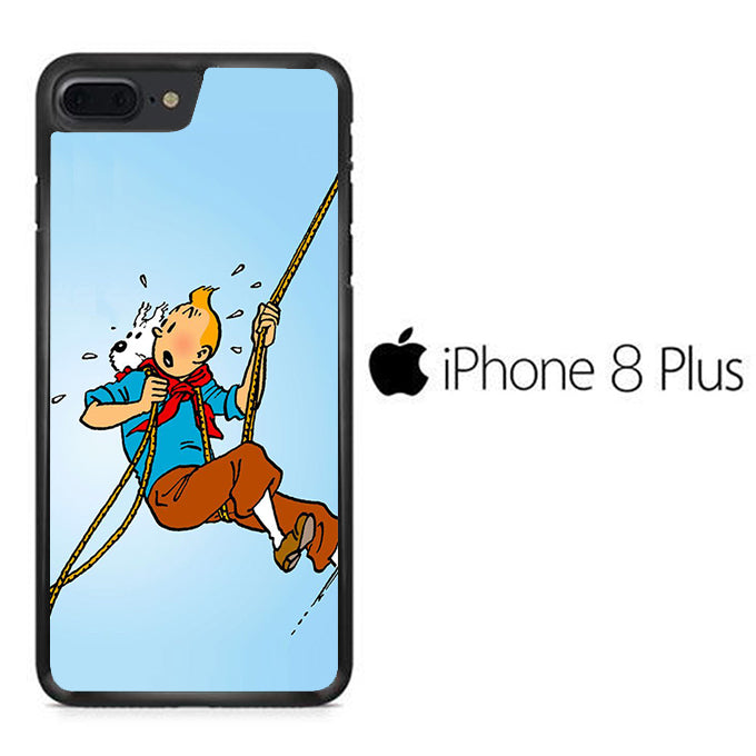 Tintin And Milo Shocked iPhone 8 Plus Case