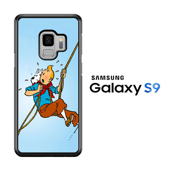Tintin And Milo Shocked Samsung Galaxy S9 Case