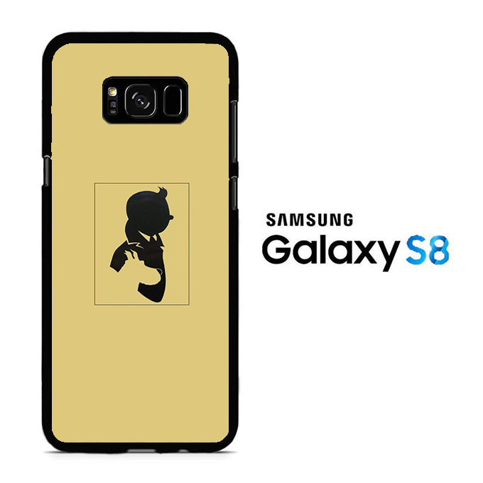Tintin And Milo Siluete Samsung Galaxy S8 Case