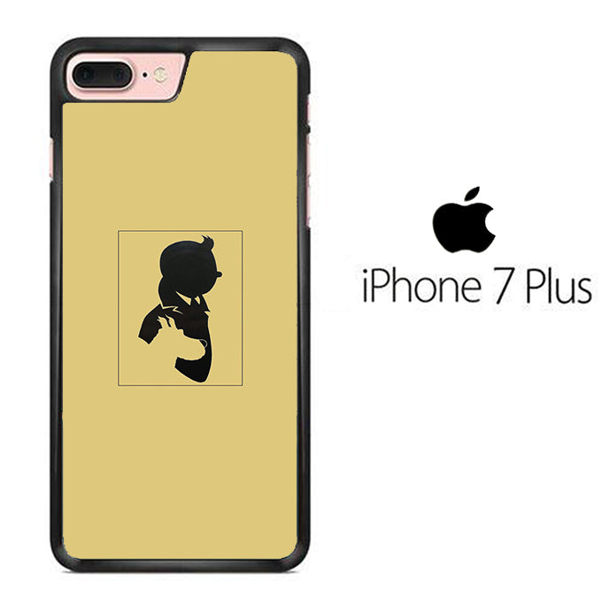 Tintin And Milo Siluete iPhone 7 Plus Case