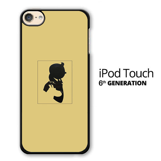 Tintin And Milo Siluete iPod Touch 6 Case - Ezzystore