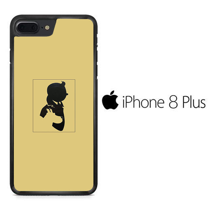Tintin And Milo Siluete iPhone 8 Plus Case