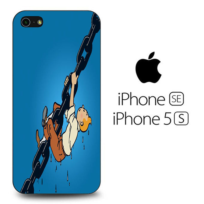 Tintin Climb On The Chain iPhone 5 | 5s Case - Ezzystore