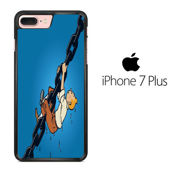 Tintin Climb On The Chain iPhone 7 Plus Case