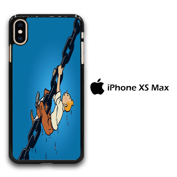 Tintin Climb On The Chain iPhone Xs Max Case