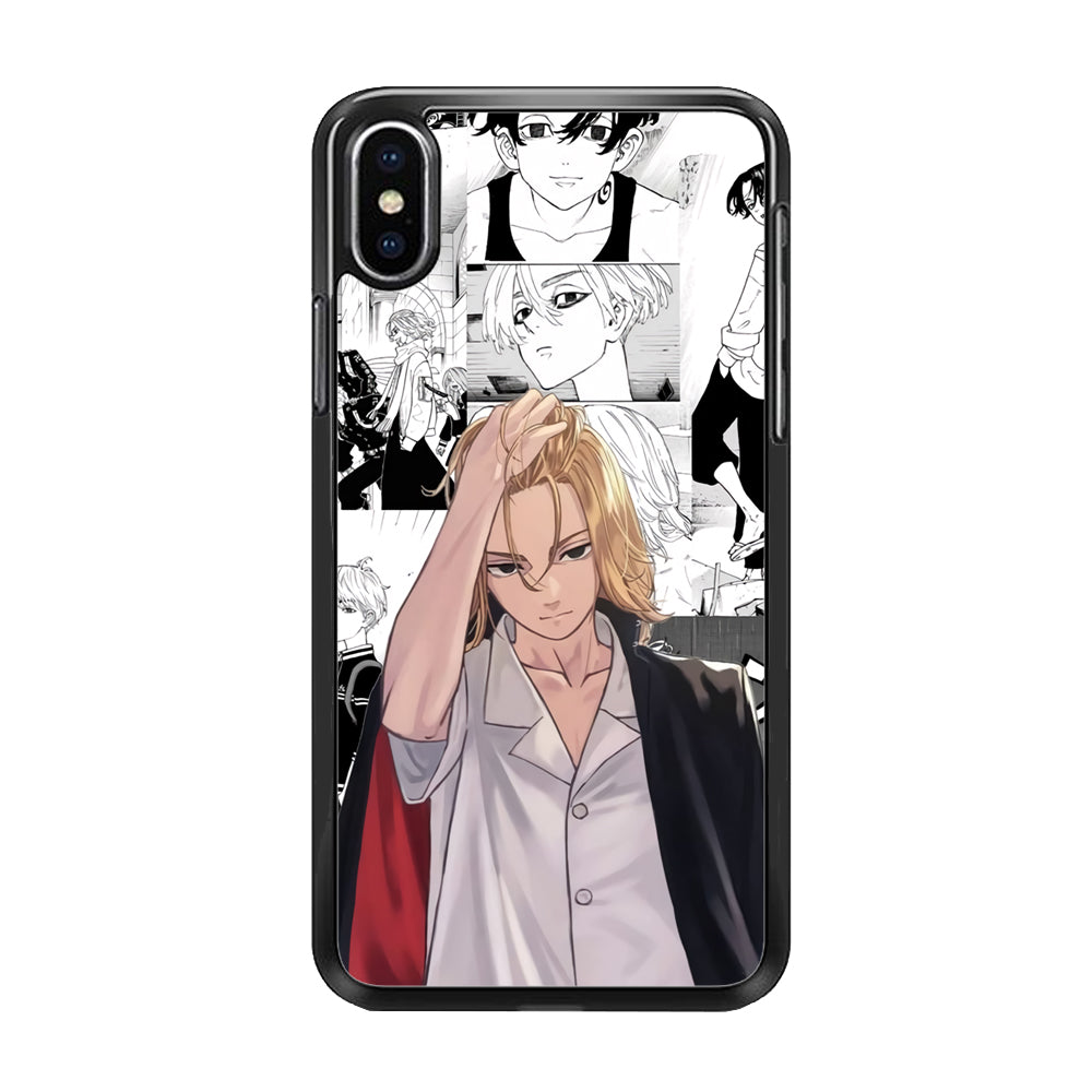 Tokyo Revengers Mikey Manga iPhone Xs Case