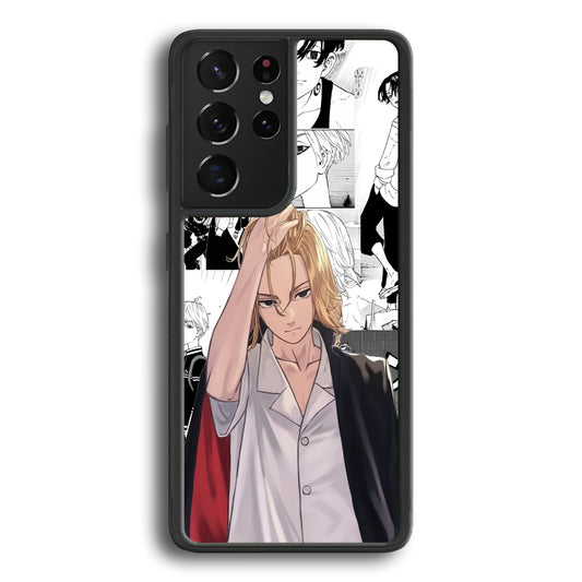 Tokyo Revengers Mikey Manga Samsung Galaxy S21 Ultra Case - Ezzystore