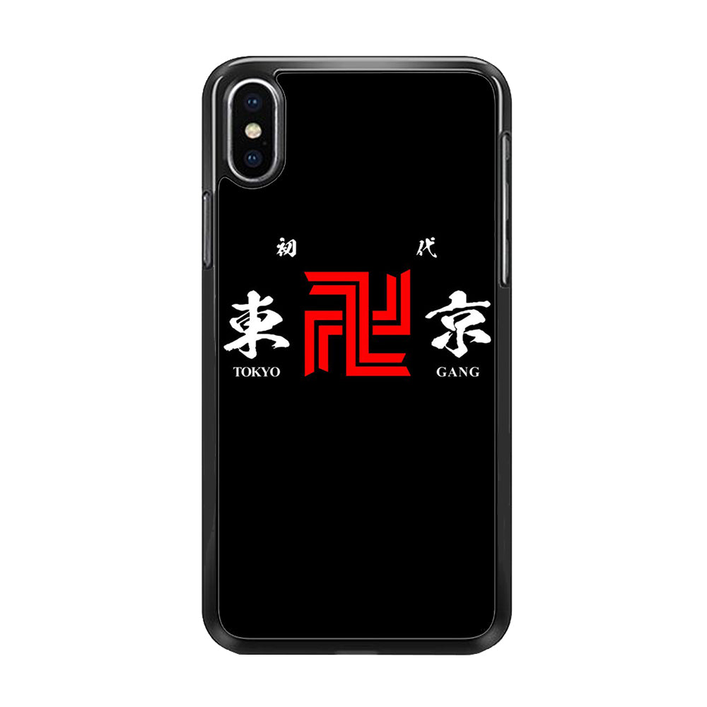Tokyo Revengers Tokyo Gang Logo iPhone Xs Case