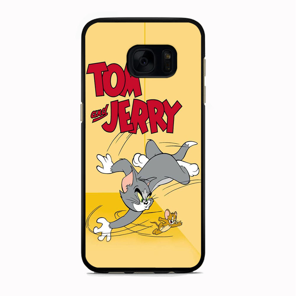 Tom And Jerry Running Samsung Galaxy S7 Case