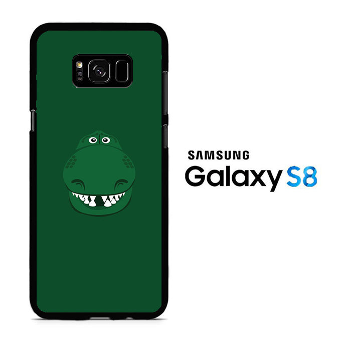 Toy Story Rex Head Green Samsung Galaxy S8 Case