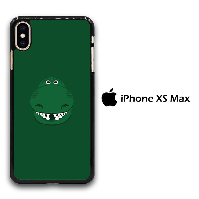 Toy Story Rex Head Green iPhone Xs Max Case