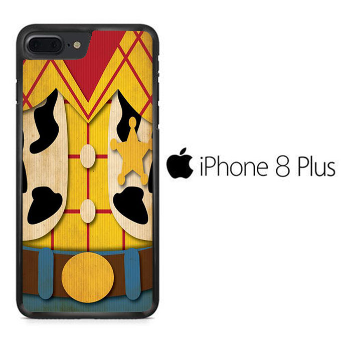 Toy Story Sheriff Woody Costume iPhone 8 Plus Case
