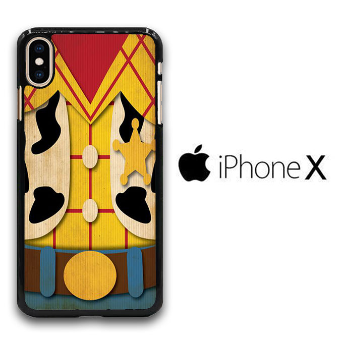Toy Story Sheriff Woody Costume iPhone X Case