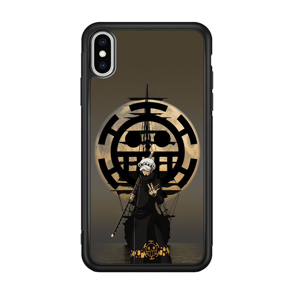 Trafalgar D Water Law One Piece iPhone XS Case